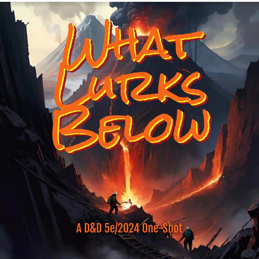 what lurks below poster